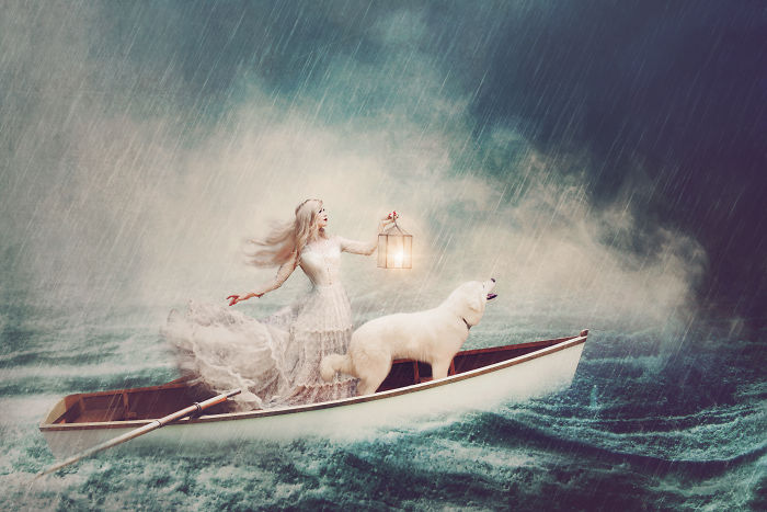 I Contracted Spinal Viral Meningitis After A Photoshoot In A Swamp, And This Art Series Capture My Battle Against It (NSFW)