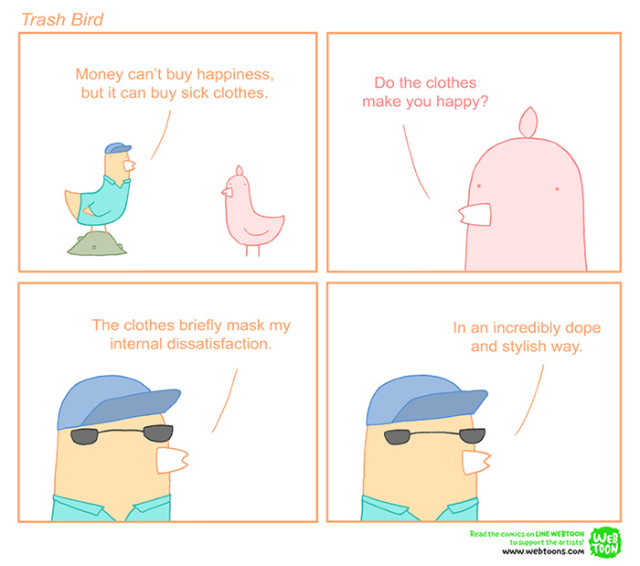 33 Trash Bird Comics By Reza Farazmand 33 Trash Bird Comics By Reza Farazmand