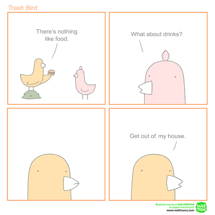 33 Trash Bird Comics By Reza Farazmand 33 Trash Bird Comics By Reza Farazmand