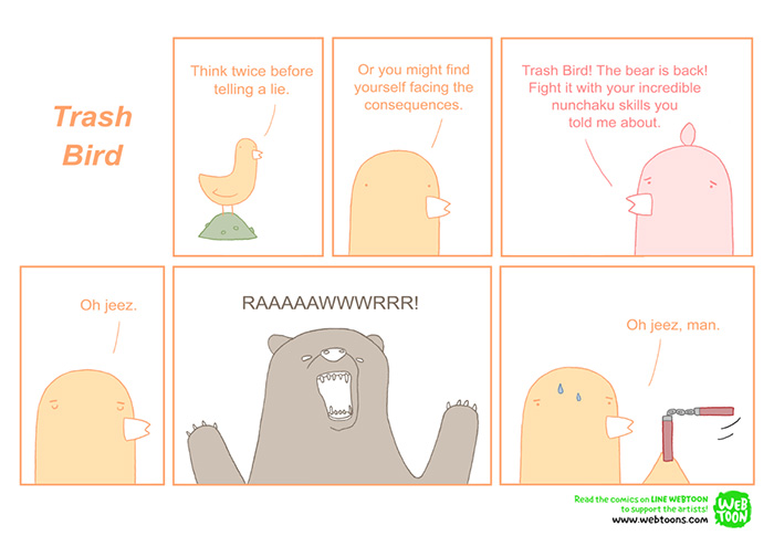 33 Trash Bird Comics By Reza Farazmand 33 Trash Bird Comics By Reza Farazmand