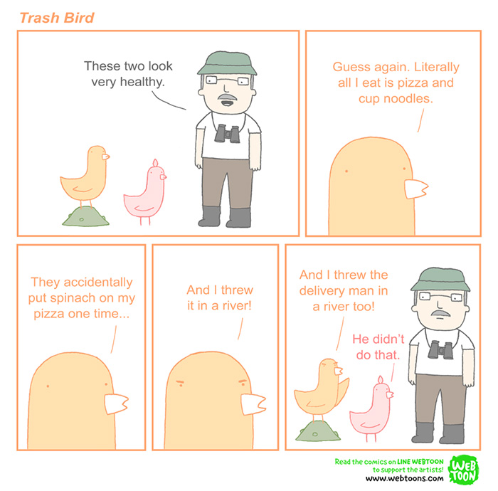 33 Trash Bird Comics By Reza Farazmand 33 Trash Bird Comics By Reza Farazmand