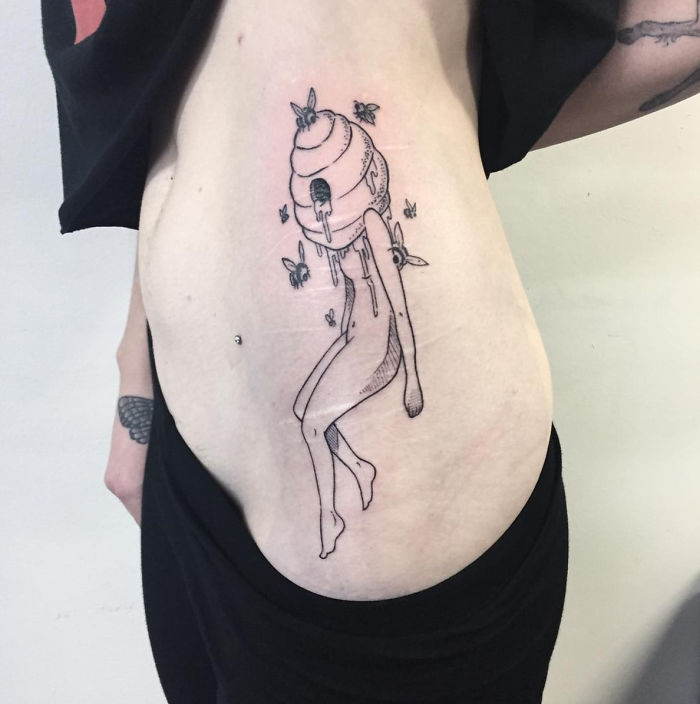 65 Strangely Beautiful Tattoos Of Headless Girls By Molly Jean 65 Strangely Beautiful Tattoos Of Headless Girls By Molly Jean