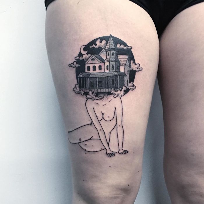 65 Strangely Beautiful Tattoos Of Headless Girls By Molly Jean 65 Strangely Beautiful Tattoos Of Headless Girls By Molly Jean