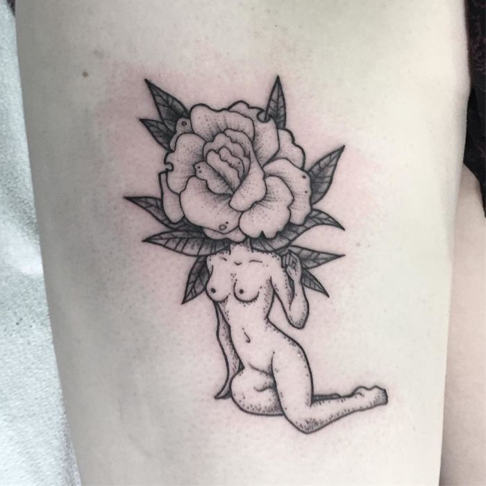 65 Strangely Beautiful Tattoos Of Headless Girls By Molly Jean 65 Strangely Beautiful Tattoos Of Headless Girls By Molly Jean