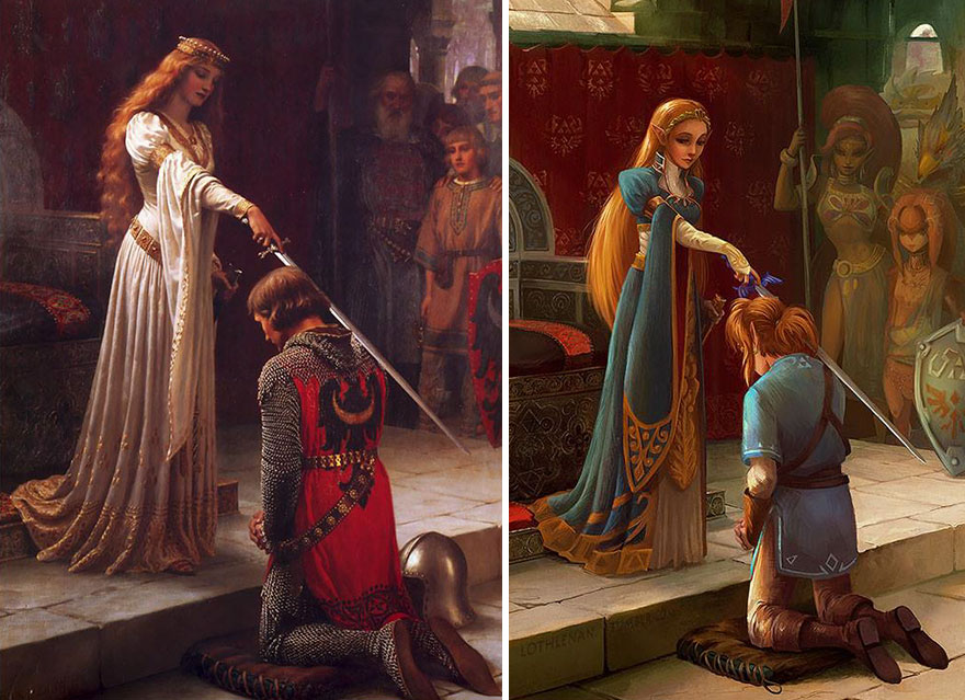 Classical Paintings Are Getting A Geeky Makeover And It’s Better Than The Original Classical Paintings Are Getting A Geeky Makeover And It’s Better Than The Original