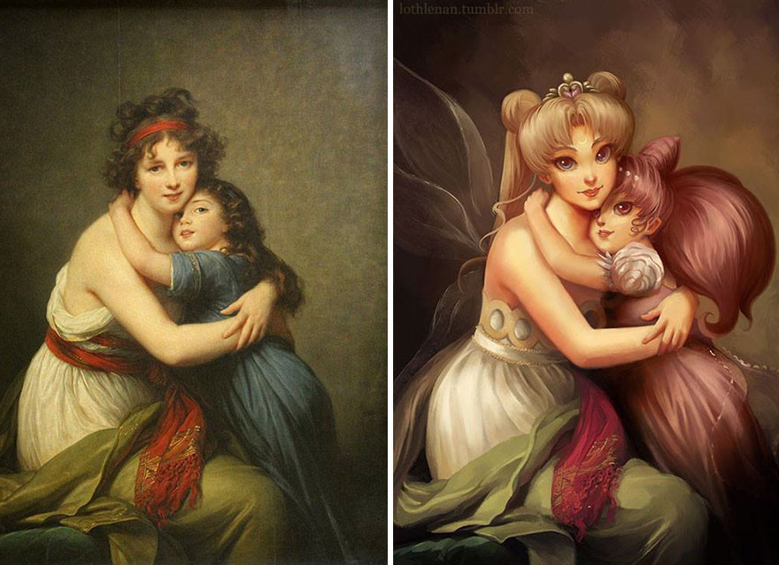 Classical Paintings Are Getting A Geeky Makeover And It’s Better Than The Original Classical Paintings Are Getting A Geeky Makeover And It’s Better Than The Original