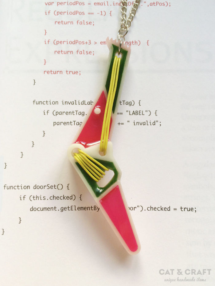 I Turn Old Electronic Devices Into Geeky Jewelry