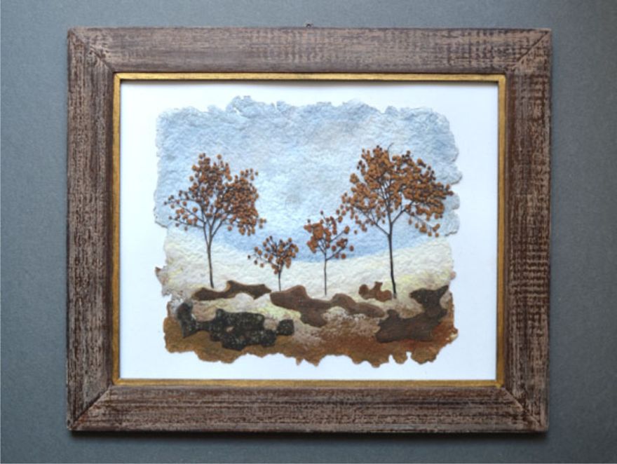 I Use Dried Pressed Plants And Paint To Create Original Artworks I Use Dried Pressed Plants And Paint To Create Original Artworks