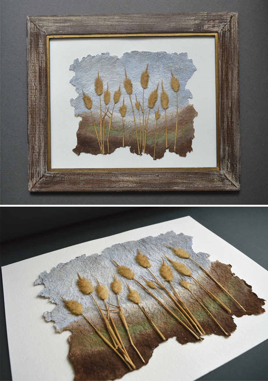 I Use Dried Pressed Plants And Paint To Create Original Artworks I Use Dried Pressed Plants And Paint To Create Original Artworks