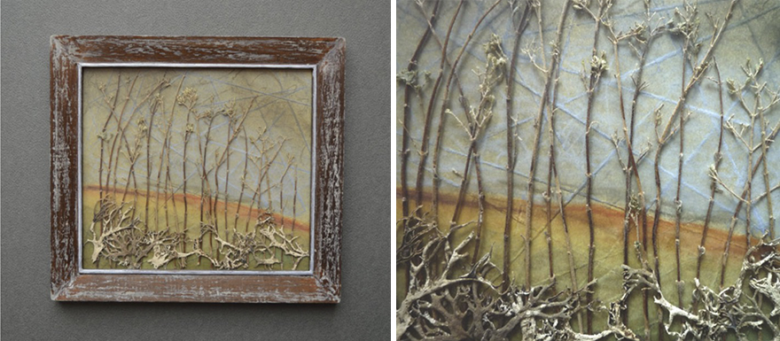I Use Dried Pressed Plants And Paint To Create Original Artworks I Use Dried Pressed Plants And Paint To Create Original Artworks