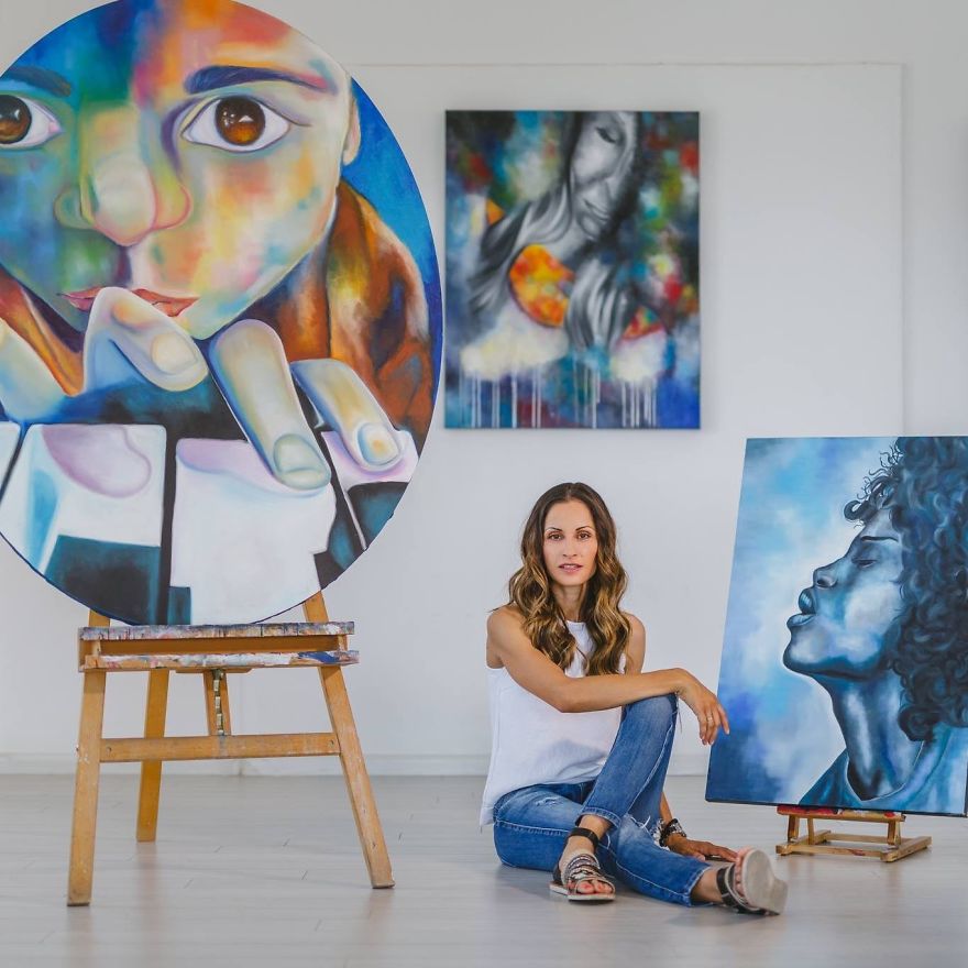 Colorful Artworks Expressing Deepest Emotions By Elena Anastasiou Neocleous Colorful Artworks Expressing Deepest Emotions By Elena Anastasiou Neocleous