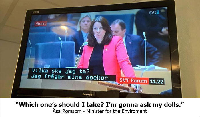 Swedish TV Accidentally Puts Subtitles From A Kid&#8217;s Show Over A Political Debate, And It&#8217;s Brilliant