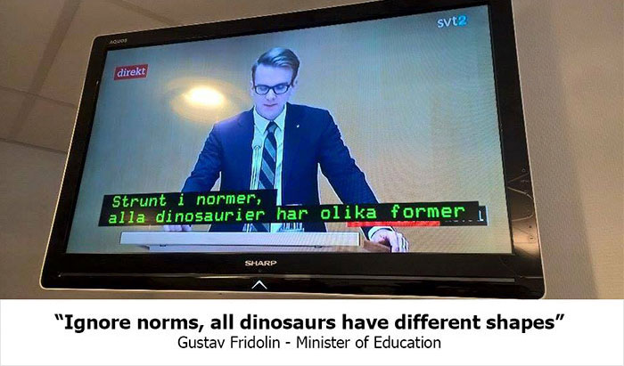 Swedish TV Accidentally Puts Subtitles From A Kid&#8217;s Show Over A Political Debate, And It&#8217;s Brilliant