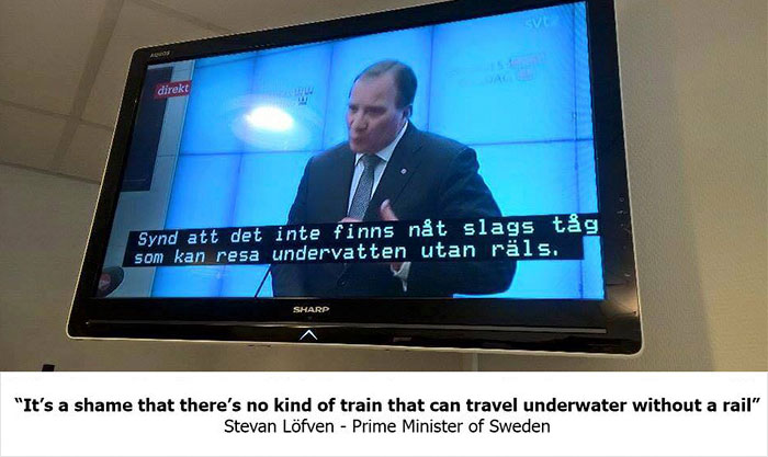 Swedish TV Accidentally Puts Subtitles From A Kid&#8217;s Show Over A Political Debate, And It&#8217;s Brilliant