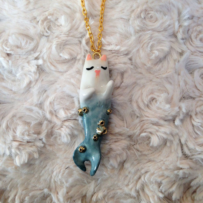 Purrmaid Necklaces By Girl And Her Cat Purrmaid Necklaces By Girl And Her Cat