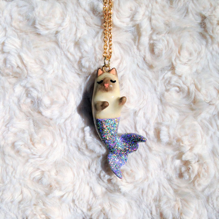 Purrmaid Necklaces By Girl And Her Cat Purrmaid Necklaces By Girl And Her Cat