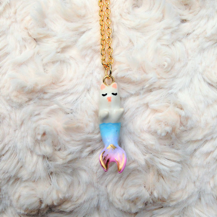 Purrmaid Necklaces By Girl And Her Cat Purrmaid Necklaces By Girl And Her Cat
