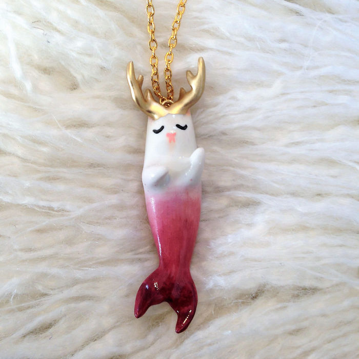 Purrmaid Necklaces By Girl And Her Cat Purrmaid Necklaces By Girl And Her Cat