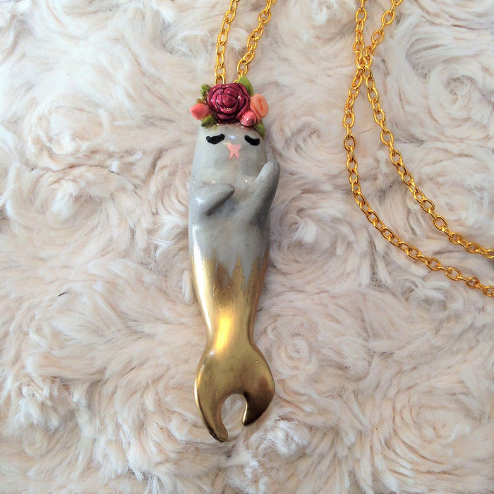 Purrmaid Necklaces By Girl And Her Cat Purrmaid Necklaces By Girl And Her Cat