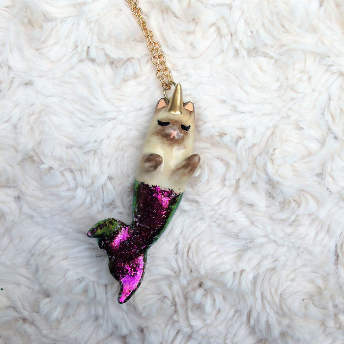 Purrmaid Necklaces By Girl And Her Cat Purrmaid Necklaces By Girl And Her Cat