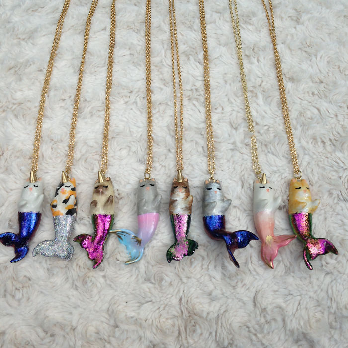 Purrmaid Necklaces By Girl And Her Cat Purrmaid Necklaces By Girl And Her Cat