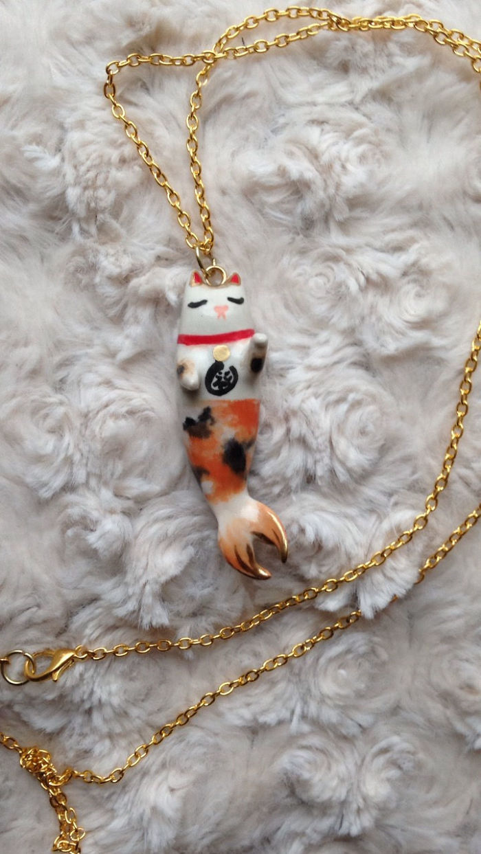 Purrmaid Necklaces By Girl And Her Cat Purrmaid Necklaces By Girl And Her Cat
