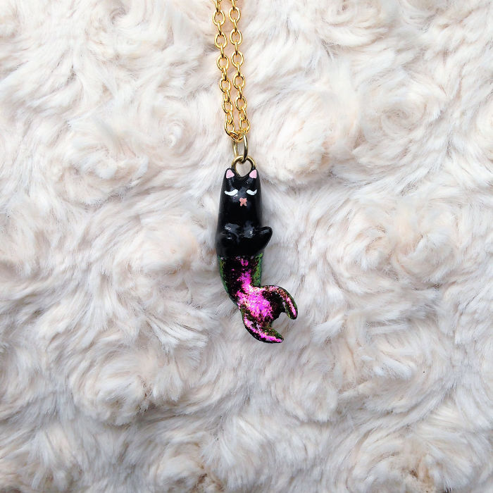 Purrmaid Necklaces By Girl And Her Cat Purrmaid Necklaces By Girl And Her Cat