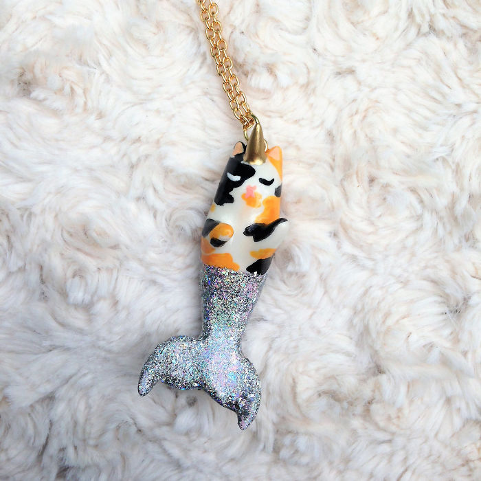 Purrmaid Necklaces By Girl And Her Cat Purrmaid Necklaces By Girl And Her Cat