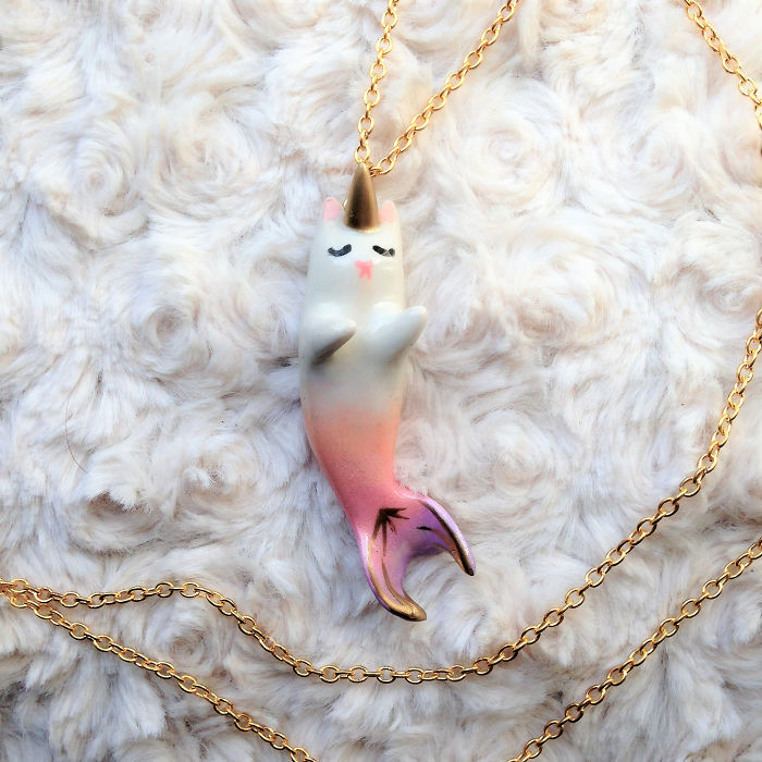 Purrmaid Necklaces By Girl And Her Cat Purrmaid Necklaces By Girl And Her Cat