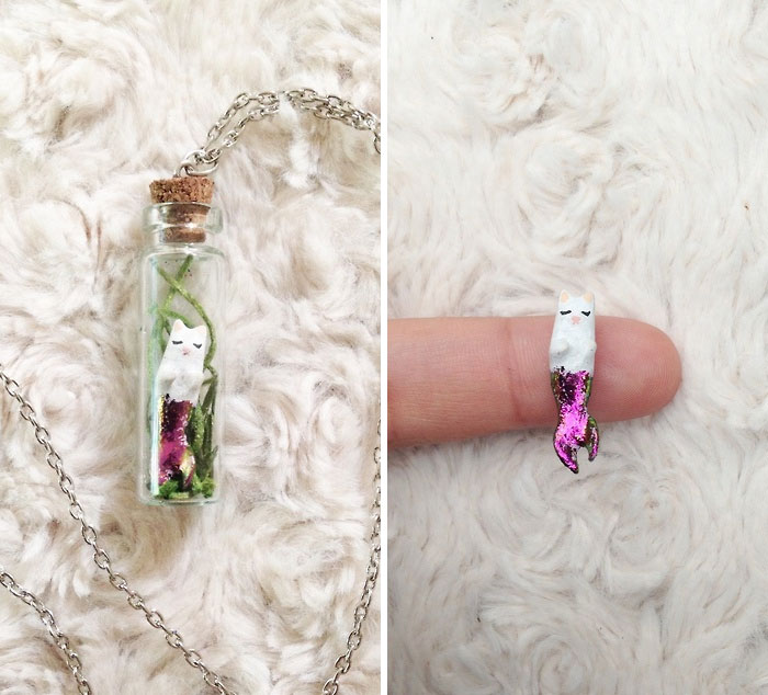 Purrmaid Necklaces By Girl And Her Cat Purrmaid Necklaces By Girl And Her Cat