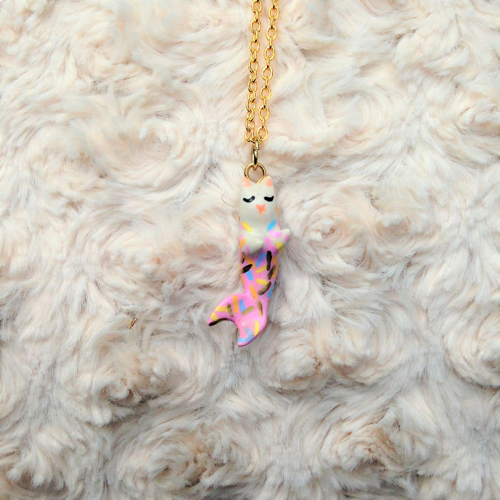 Purrmaid Necklaces By Girl And Her Cat Purrmaid Necklaces By Girl And Her Cat