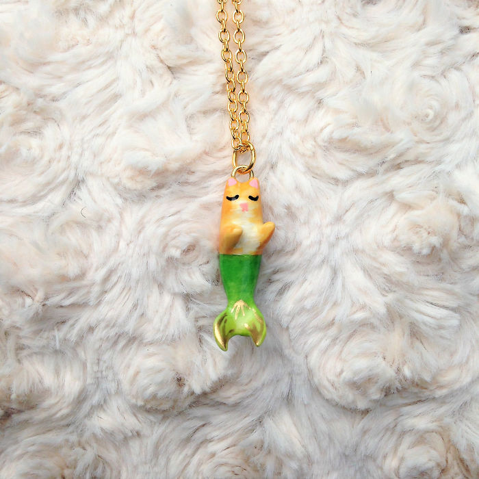 Purrmaid Necklaces By Girl And Her Cat Purrmaid Necklaces By Girl And Her Cat
