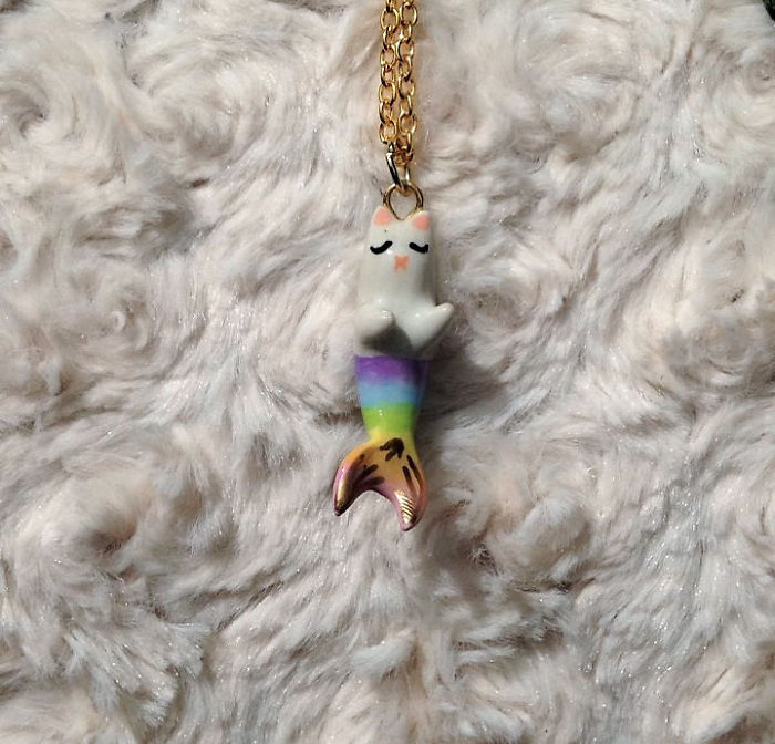 Purrmaid Necklaces By Girl And Her Cat Purrmaid Necklaces By Girl And Her Cat