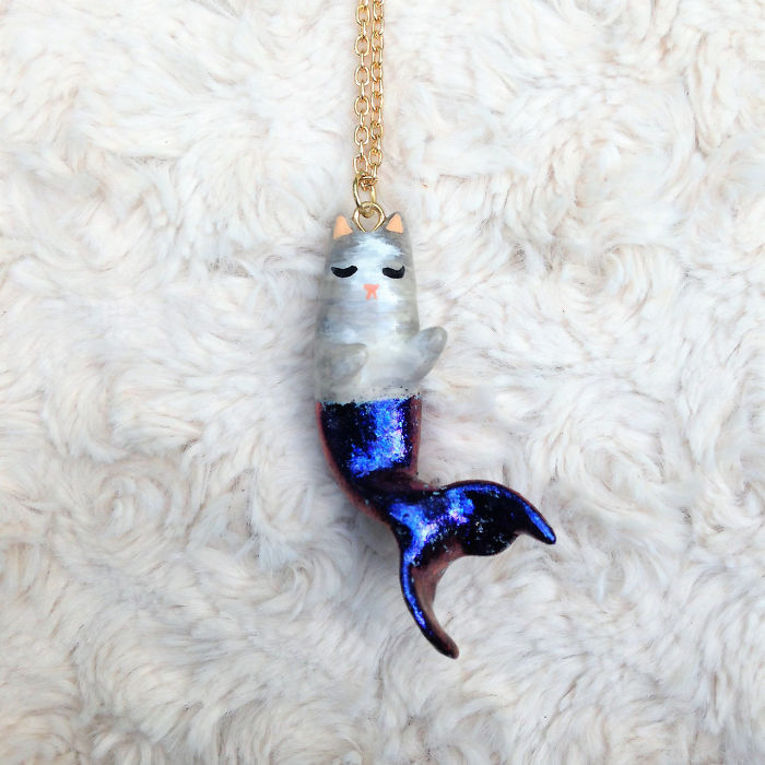 Purrmaid Necklaces By Girl And Her Cat Purrmaid Necklaces By Girl And Her Cat