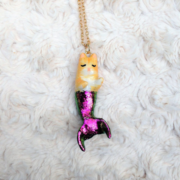 Purrmaid Necklaces By Girl And Her Cat Purrmaid Necklaces By Girl And Her Cat