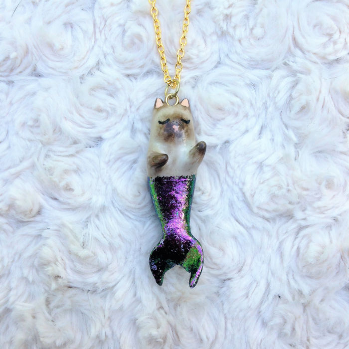 Purrmaid Necklaces By Girl And Her Cat Purrmaid Necklaces By Girl And Her Cat