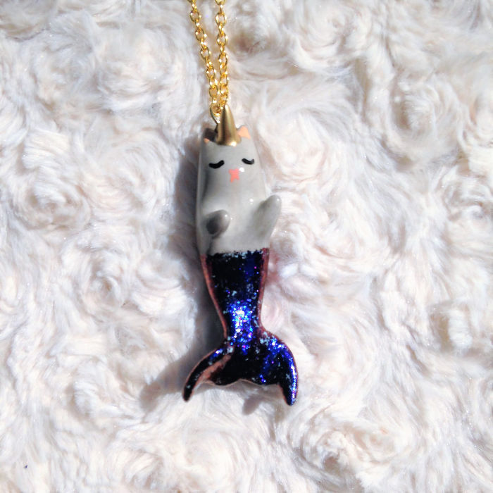 Purrmaid Necklaces By Girl And Her Cat Purrmaid Necklaces By Girl And Her Cat
