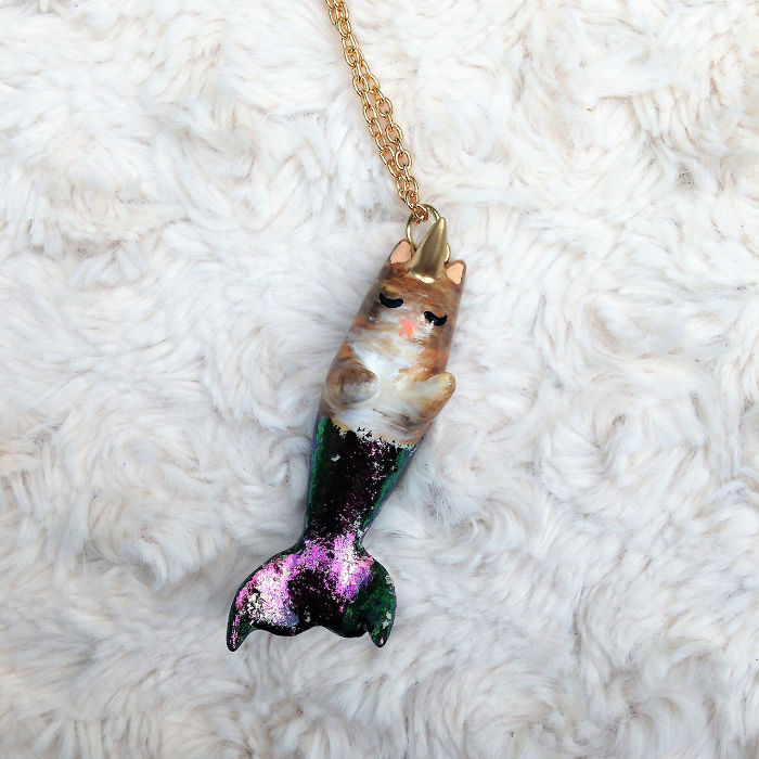 Purrmaid Necklaces By Girl And Her Cat Purrmaid Necklaces By Girl And Her Cat