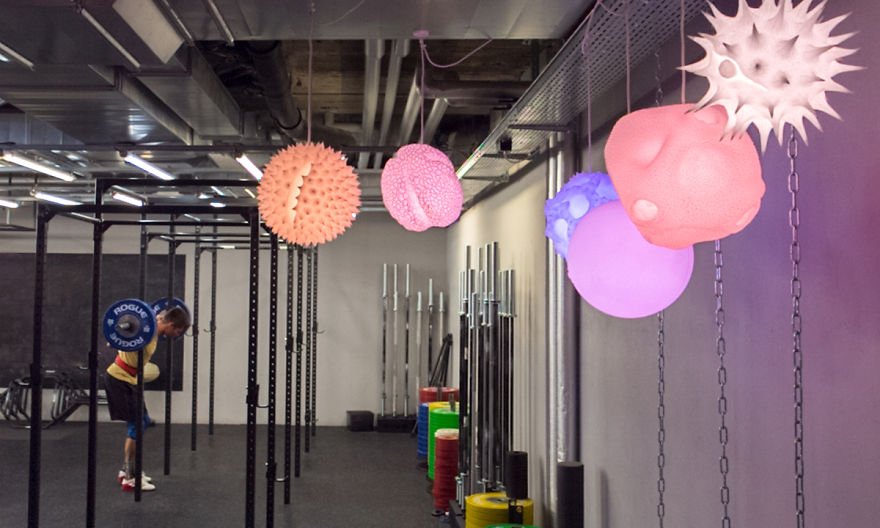 Swiss Designers Created A Series Of Pollen Lamps Inspired By The Beauty Of Pollen Grains As Seen Under A Microscope