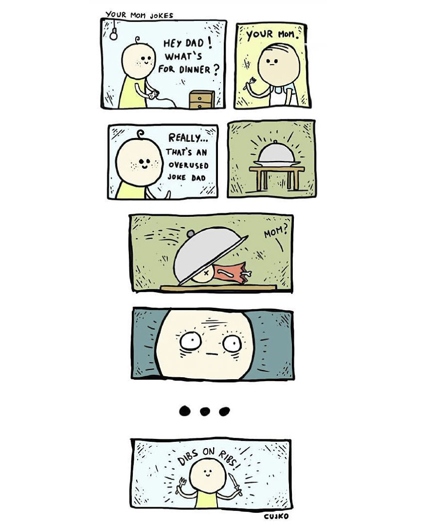 I Started Creating Dark Comics A Few Months Ago And Here Are The Results I Started Creating Dark Comics A Few Months Ago And Here Are The Results