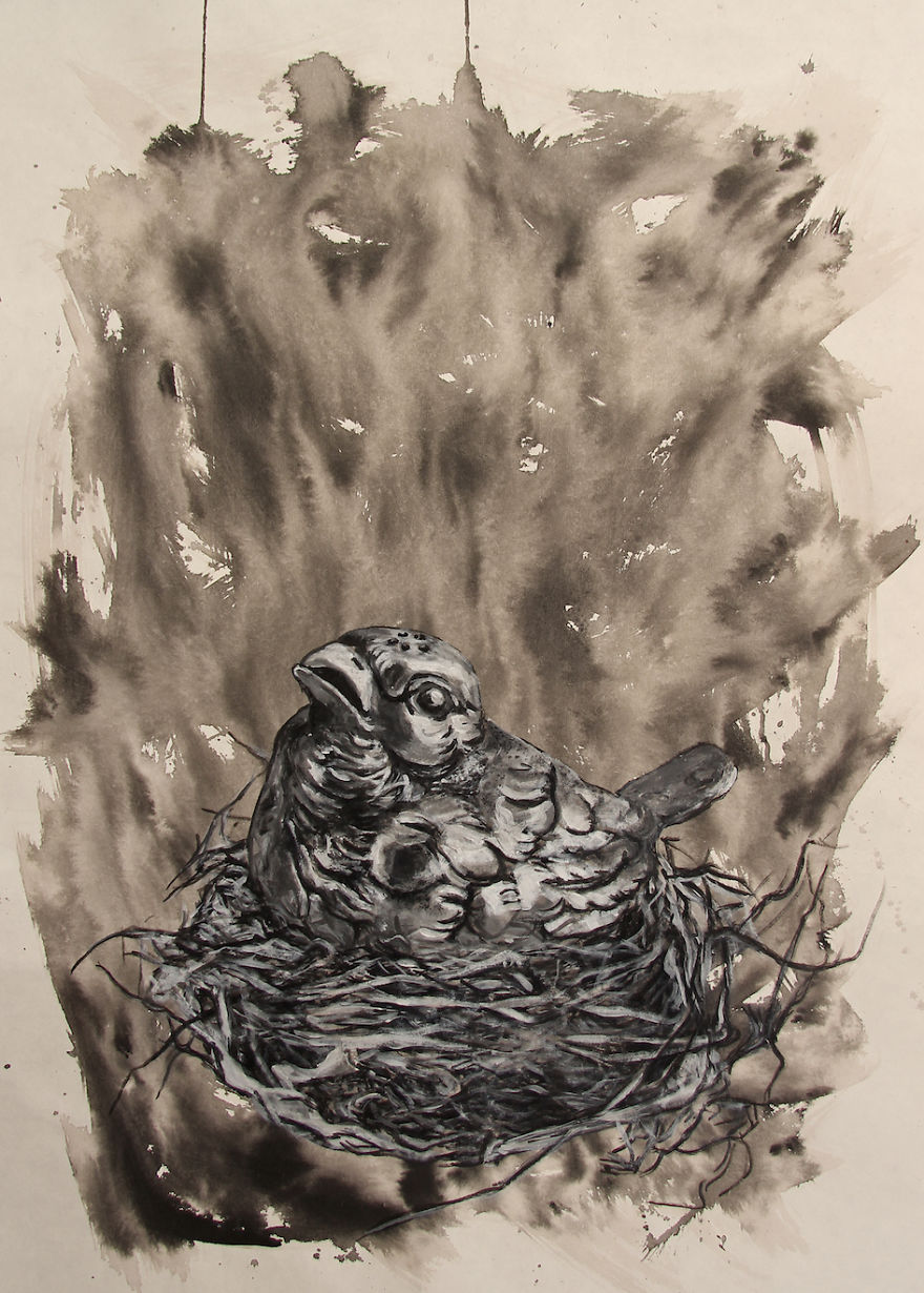 Playing Around With Ink On Chinese Paper Playing Around With Ink On Chinese Paper