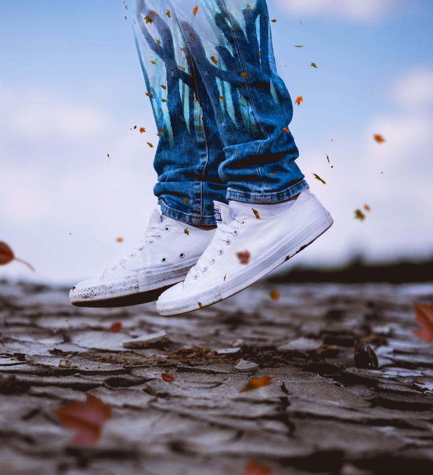 I Mix Different Pictures To Create These Double Exposure Images