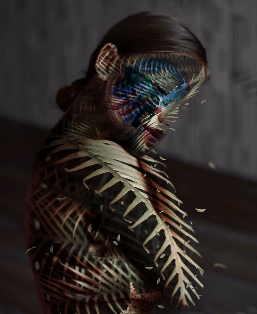 I Mix Different Pictures To Create These Double Exposure Images