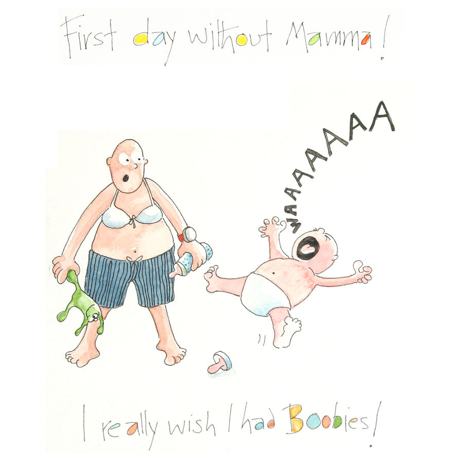 I Have Been Illustrating My Thoughts And Experiences As A New Dad I Have Been Illustrating My Thoughts And Experiences As A New Dad