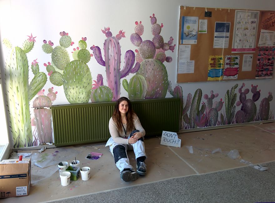 I Created The Cactus Oasis In A Finnish School