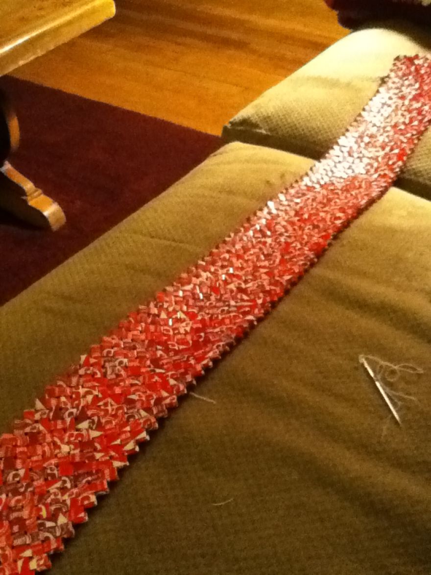 4 Years And 10 000+ Starburst Candy Wrappers Went Into This Dress 4 Years And 10 000+ Starburst Candy Wrappers Went Into This Dress