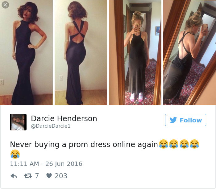 Teens Are Sharing Prom Dresses They Regret Buying Online And It’s Hilarious Teens Are Sharing Prom Dresses They Regret Buying Online And It’s Hilarious