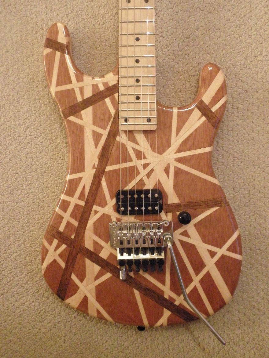I Will Never Be Able To Own Eddie Van Halen’s Iconic “5150” So I Made My Own. Unlike Other Reproductions, It’s Nothing But Laminated Hardwood And No Paint! I Will Never Be Able To Own Eddie Van Halen’s Iconic “5150” So I Made My Own. Unlike Other Reproductions, It’s Nothing But Laminated Hardwood And No Paint!