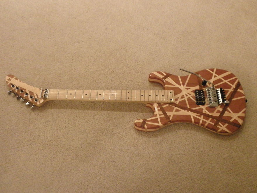I Will Never Be Able To Own Eddie Van Halen’s Iconic “5150” So I Made My Own. Unlike Other Reproductions, It’s Nothing But Laminated Hardwood And No Paint! I Will Never Be Able To Own Eddie Van Halen’s Iconic “5150” So I Made My Own. Unlike Other Reproductions, It’s Nothing But Laminated Hardwood And No Paint!