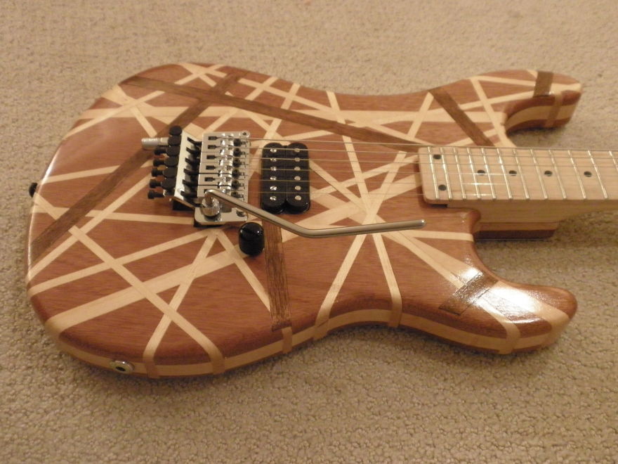 I Will Never Be Able To Own Eddie Van Halen’s Iconic “5150” So I Made My Own. Unlike Other Reproductions, It’s Nothing But Laminated Hardwood And No Paint! I Will Never Be Able To Own Eddie Van Halen’s Iconic “5150” So I Made My Own. Unlike Other Reproductions, It’s Nothing But Laminated Hardwood And No Paint!